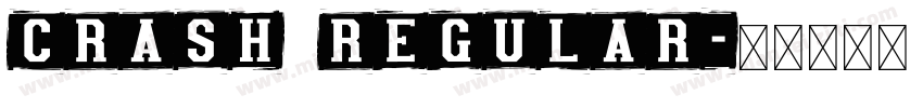 Crash Regular字体转换